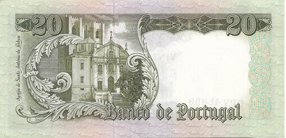 20 escudos billets europe portugal 20 escudos