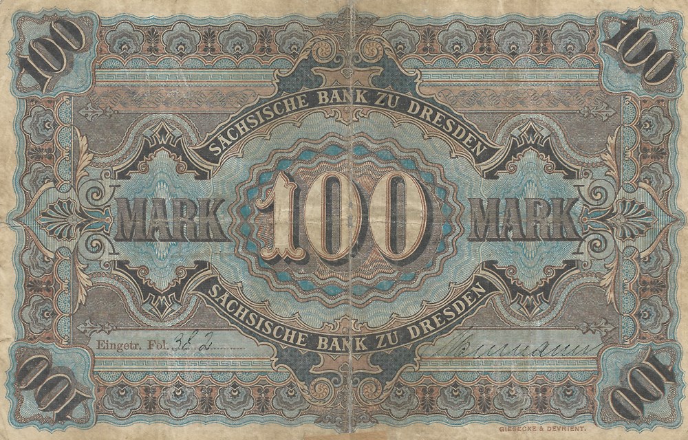 100 marks billets europe allemagne 100 marks
