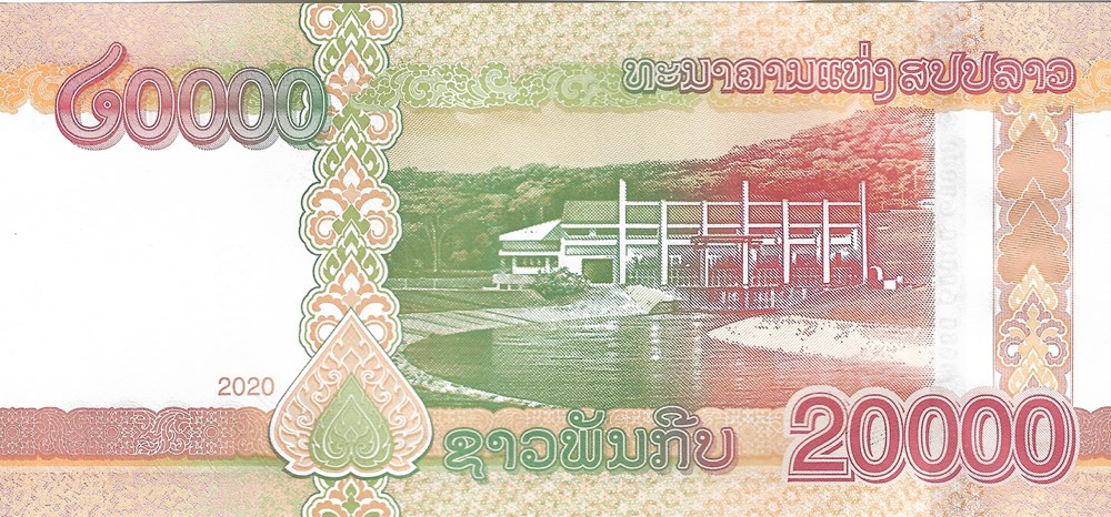 20.000 kip billets asie laos 20 000 kip