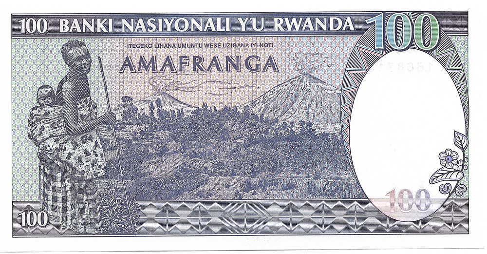 100 francs billets afrique rwanda 100 francs