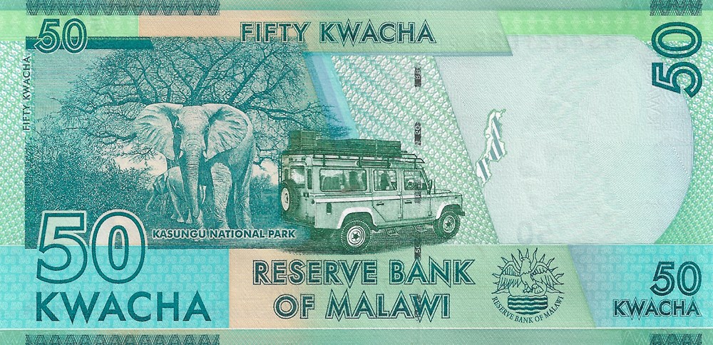 50 kwacha billets afrique malawi 50 kwacha