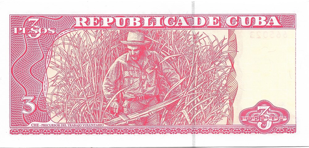 billets amerique centrale et caraibes cuba 3 pesos