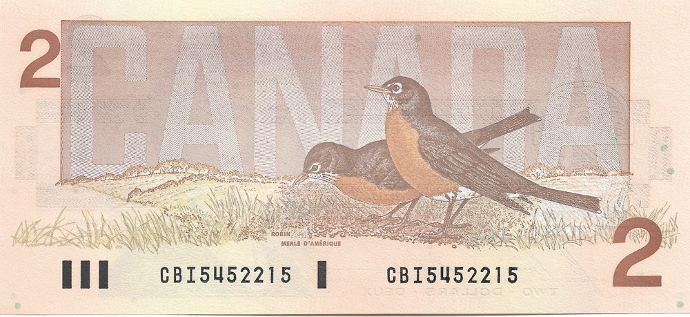 2 dollars billets amerique du nord canada 2 dollars