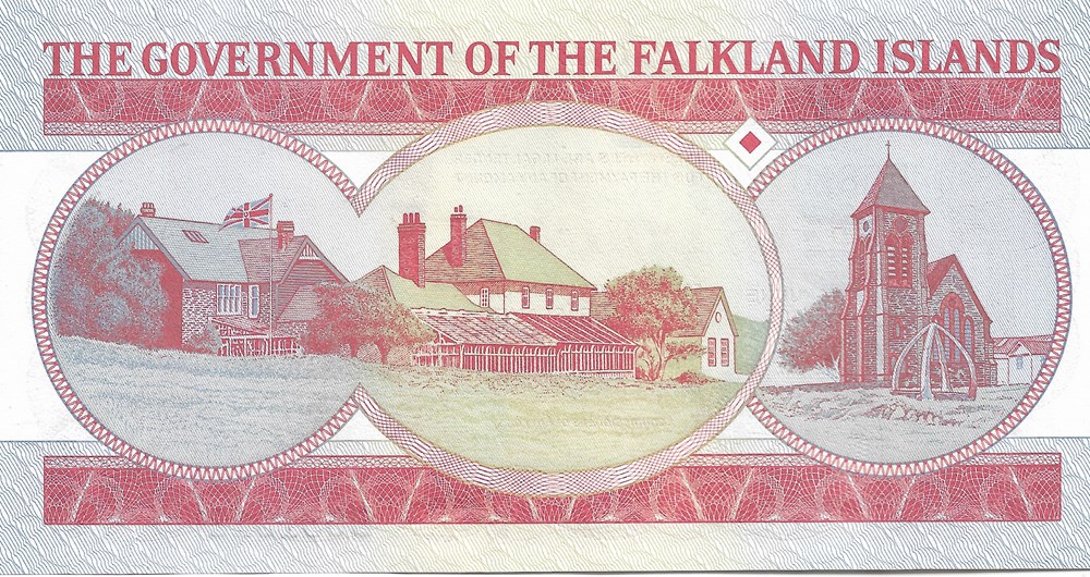5 livres billets amerique du sud iles falkland 5 livres