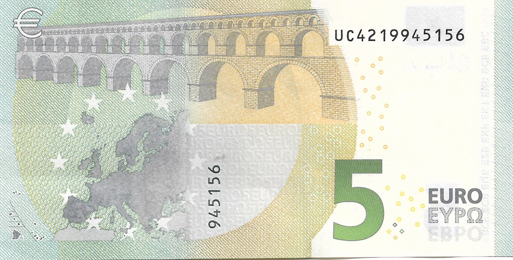 billets europe france 5 euros