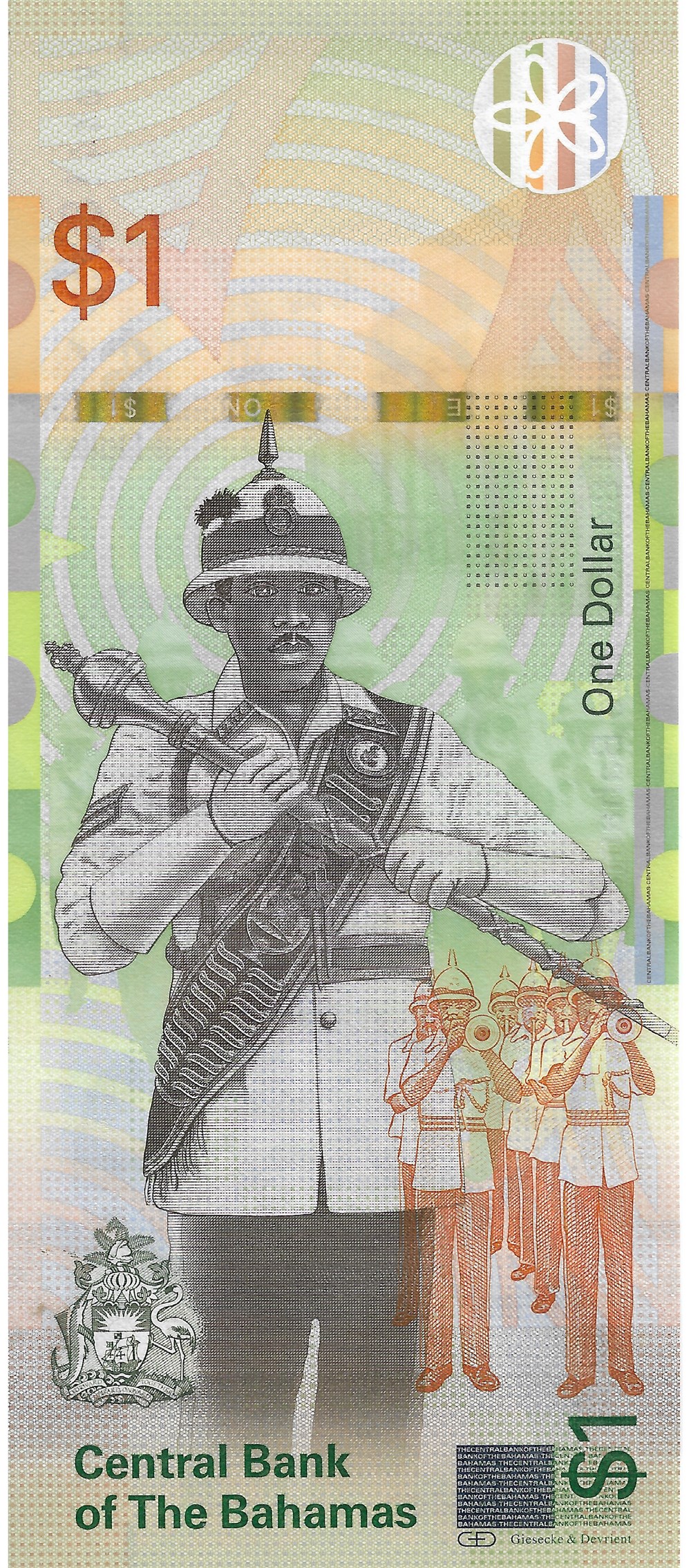 1 dollar billets amerique centrale et caraibes bahamas 1 dollar