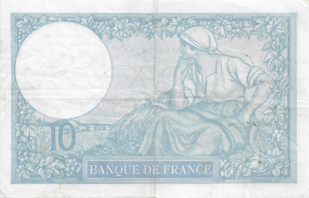 10 francs billets europe france 10 francs
