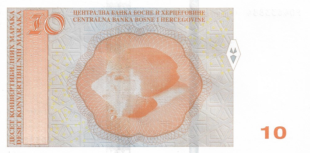 10 marks convertibles billets europe bosnie herzegovine 10 marks convertibles