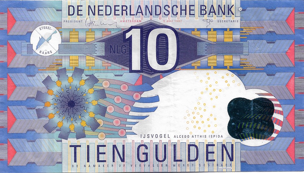 10 florins billets europe pays bas 10 florins
