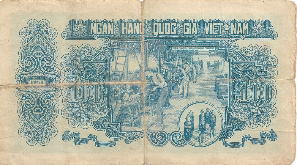 100 dong billets asie vietnam 100 dong