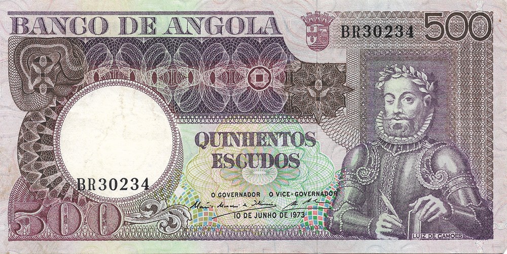 500 escudos billets afrique angola 500 escudos
