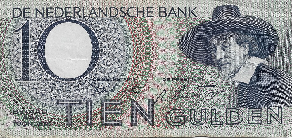 10 florins billets europe pays bas 10 florins
