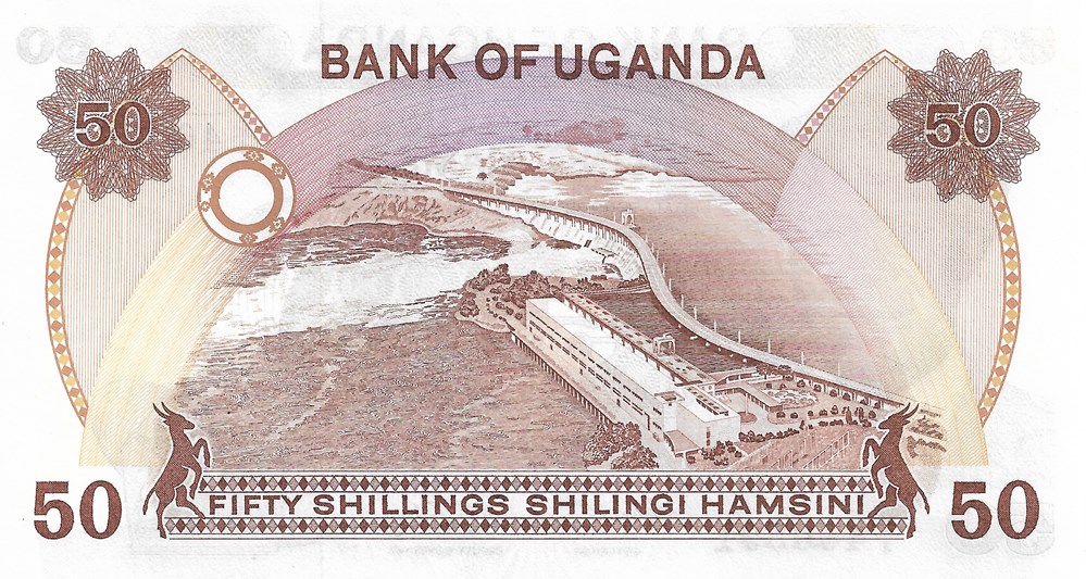 50 shillings billets afrique ouganda 50 shillings
