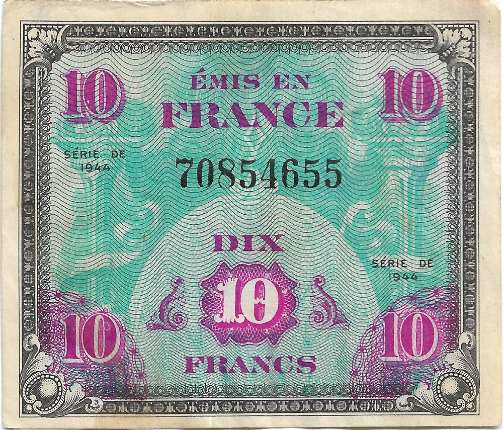 10 francs billets europe france 10 francs