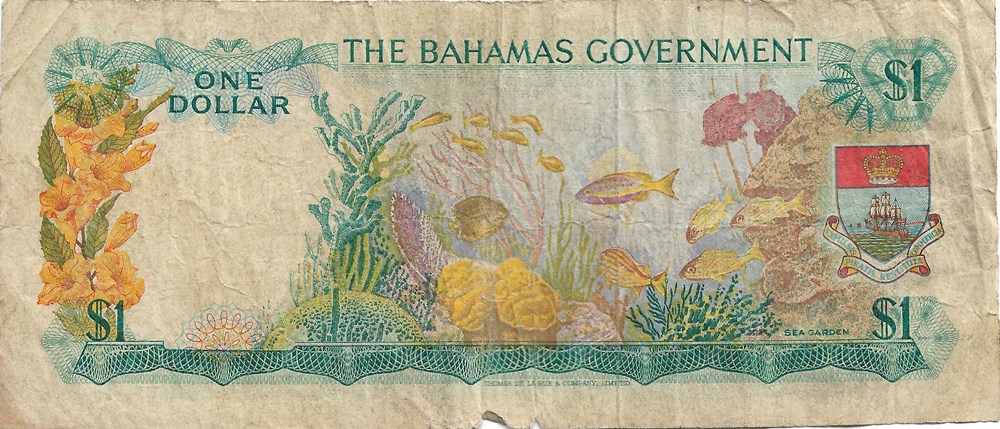 1 dollar billets amerique centrale et caraibes bahamas 1 dollar