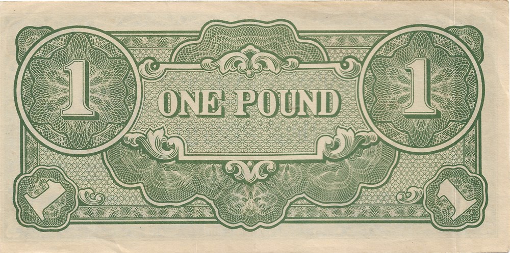 1 livre billets oceanie 1 livre