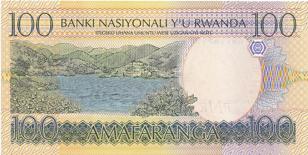 100 francs billets afrique rwanda 100 francs