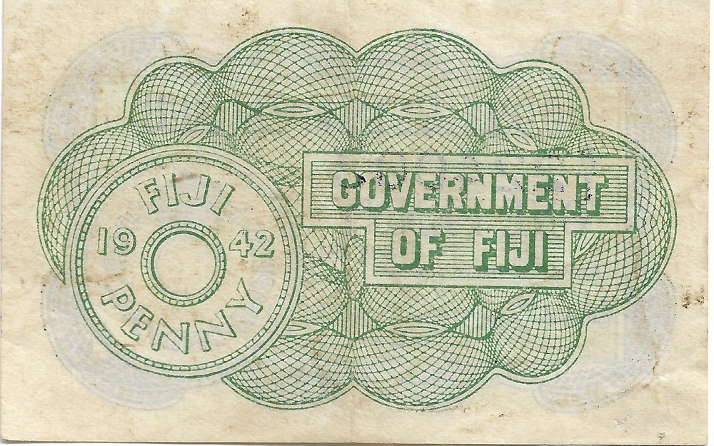 1 penny billets oceanie fidji 1 penny