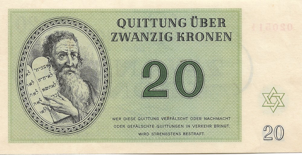 20 couronnes billets europe tchecolovaquie 20 couronnes