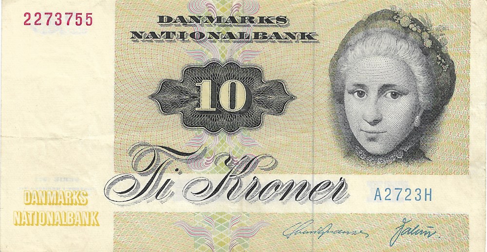 10 couronnes billets europe danemark 10 couronnes
