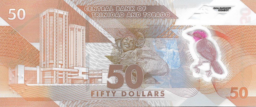50 dollars billets amerique centrale et caraibes trinite tobago 50 dollars