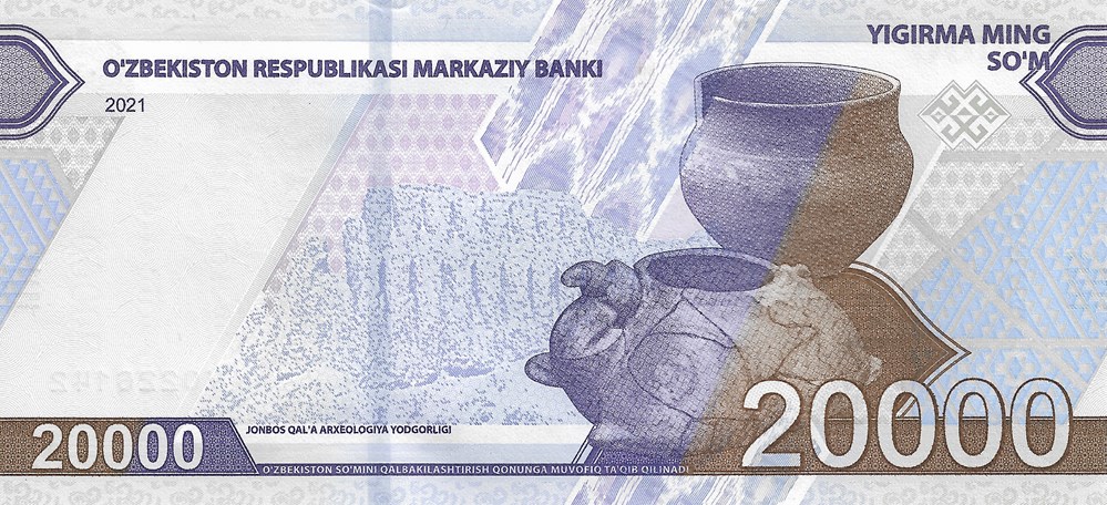 20.000 soum billets asie ouzbekistan 20 000 soum