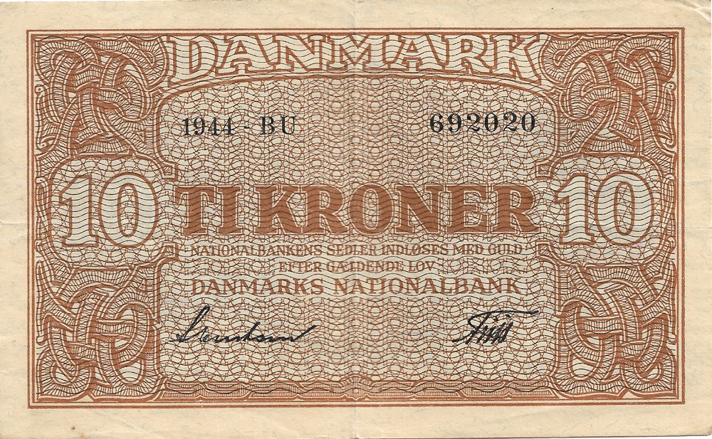 10 couronnes billets europe danemark 10 couronnes