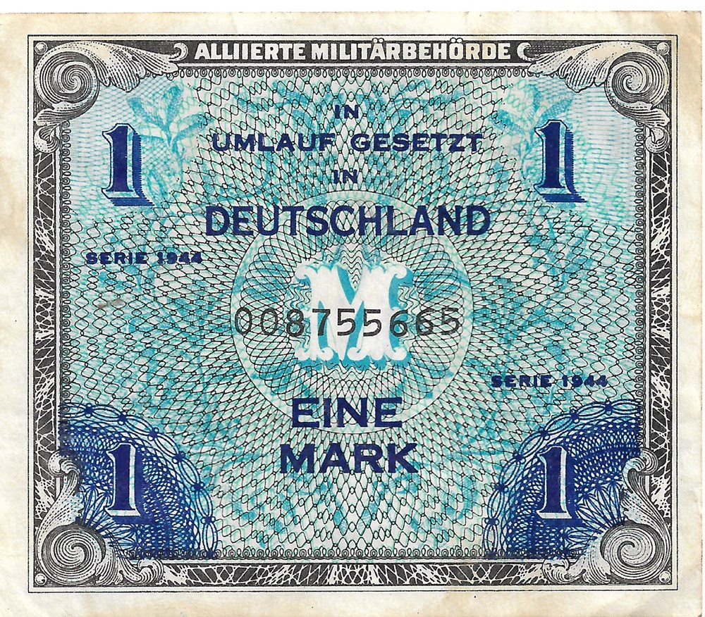 1 mark billets europe allemagne 1 mark