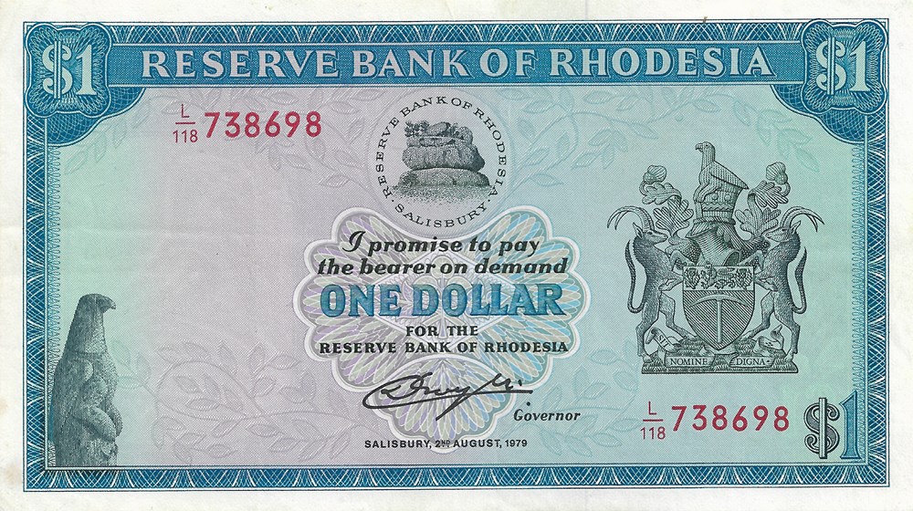 billets afrique 1 dollar