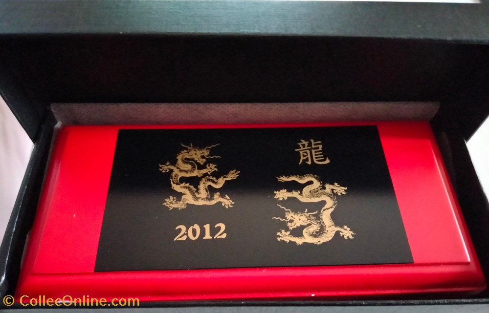 Palaos. 5 Dólares 2012 Prueba Año del Dragón - 2 Oz monedas lingotes y bullion moneda plata palaos 5 dolares 2012 prueba ano del dragon 2 oz