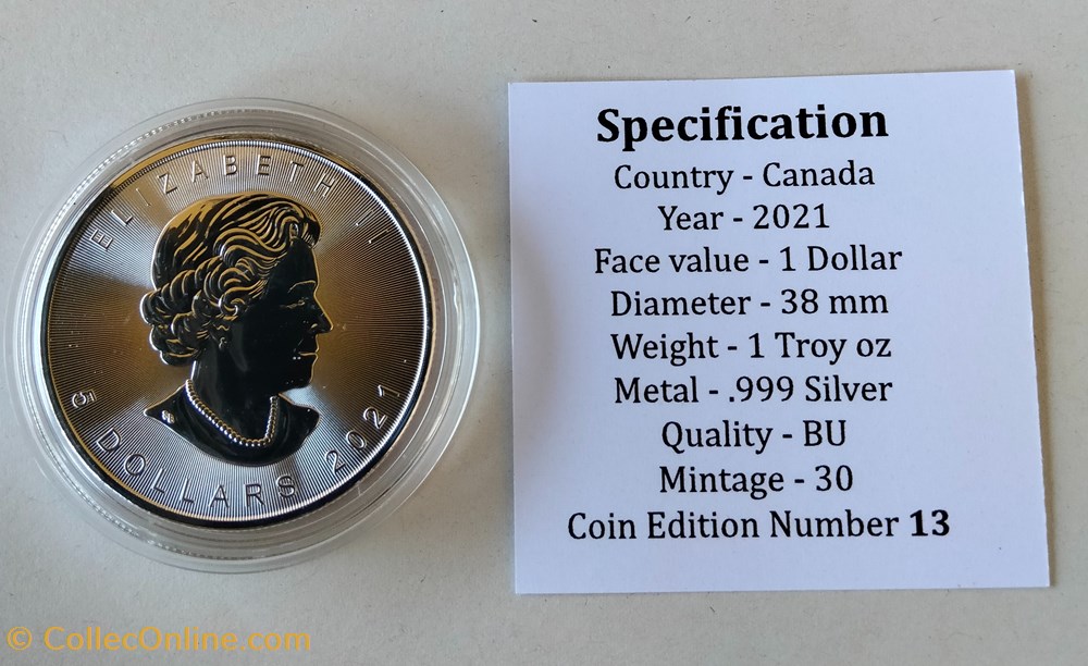 Canadá. 5 Dollars 2021 - Maple Leaf - Space Orange Devil - 1 Oz mit COA monedas lingotes y bullion moneda plata canada 5 dollars 2021 maple leaf space orange devil 1 oz mit coa