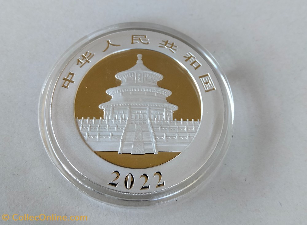 Moneda de Plata Panda 2022 30 g monedas lingotes y bullion moneda de plata panda 2022 30 g