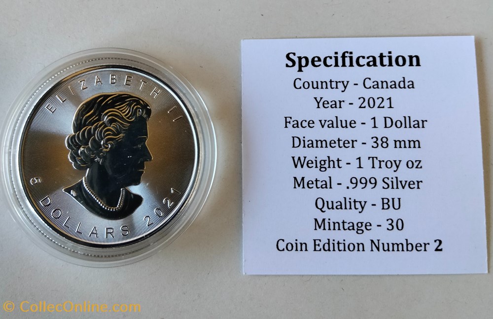 Canadá. 5 Dollars 2021 - Maple Leaf - Space Black Owl - 1 Oz mit COA monedas lingotes y bullion moneda de plata canada 5 dollars 2021 maple leaf space black owl 1 oz mit coa