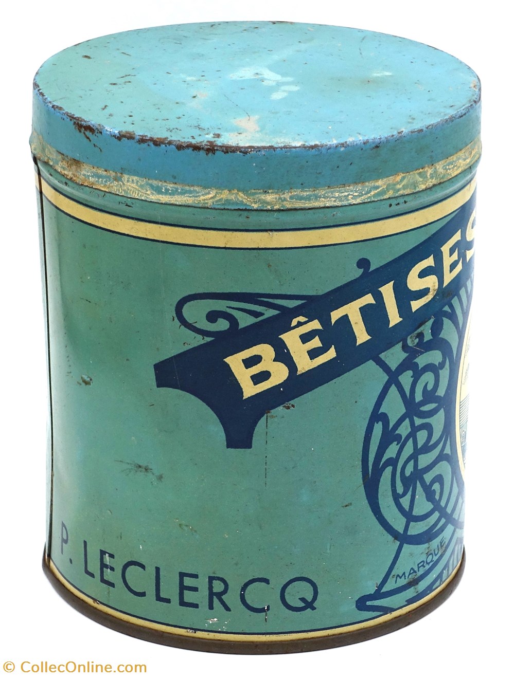 objets publicitaires boites lithographiees betises de cambrai