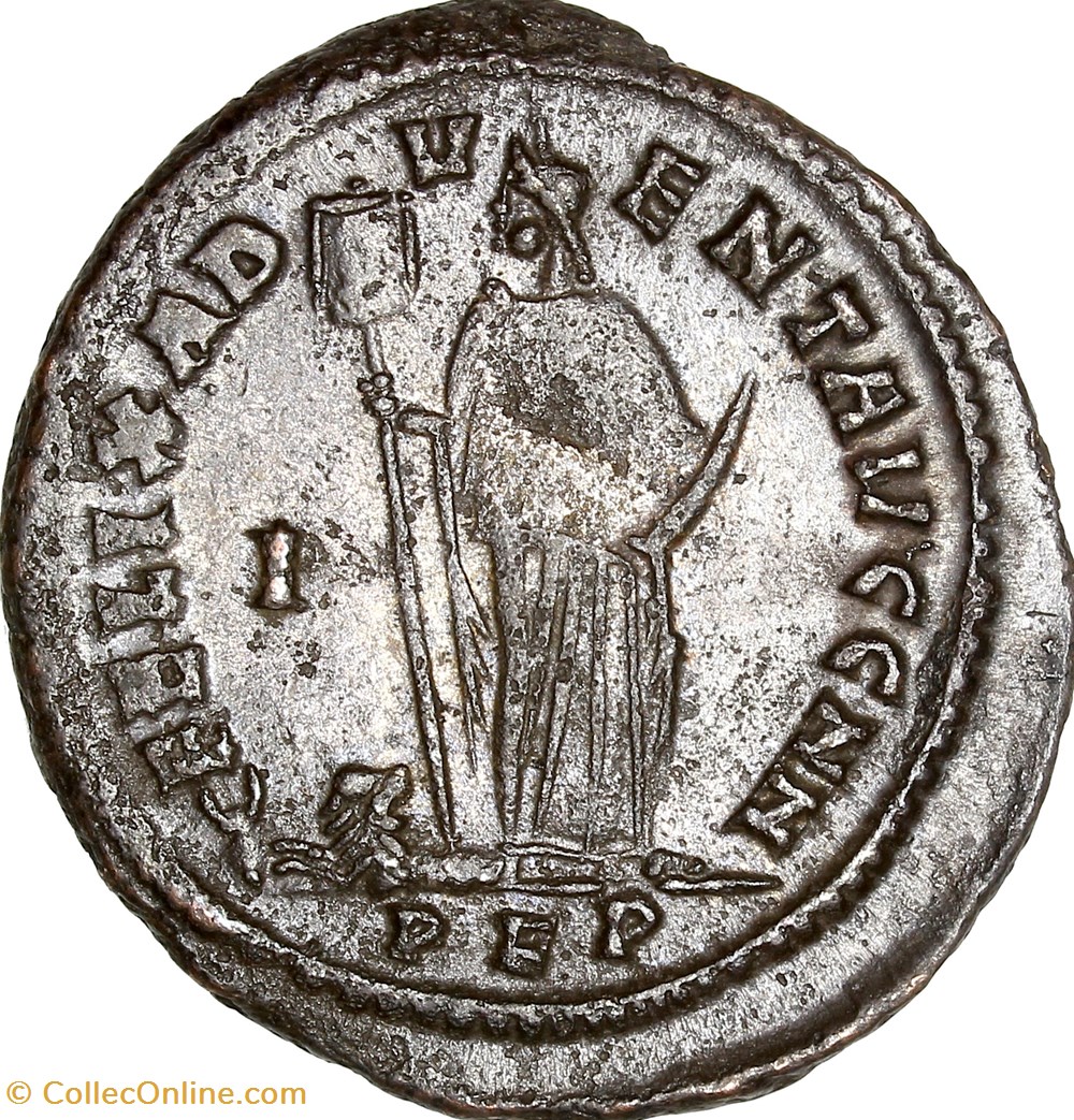 monnaies antiques romaines imperiales republicaines follis de diocletien africa 297 298 carthage