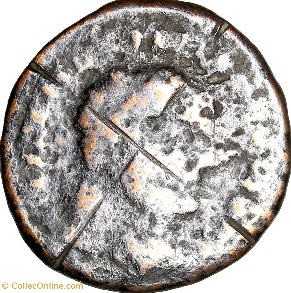 monnaies antiques romaines imperiales et republicaines follis de maximien hercule genius 296 297 ticinum