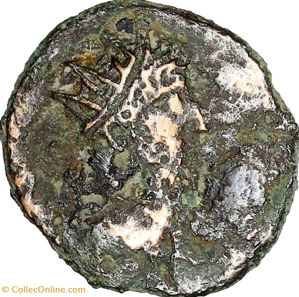 monnaies antiques romaines imperiales et republicaines antoninien imitation un empereur gaulois pax c 260 274 atelier irregulier