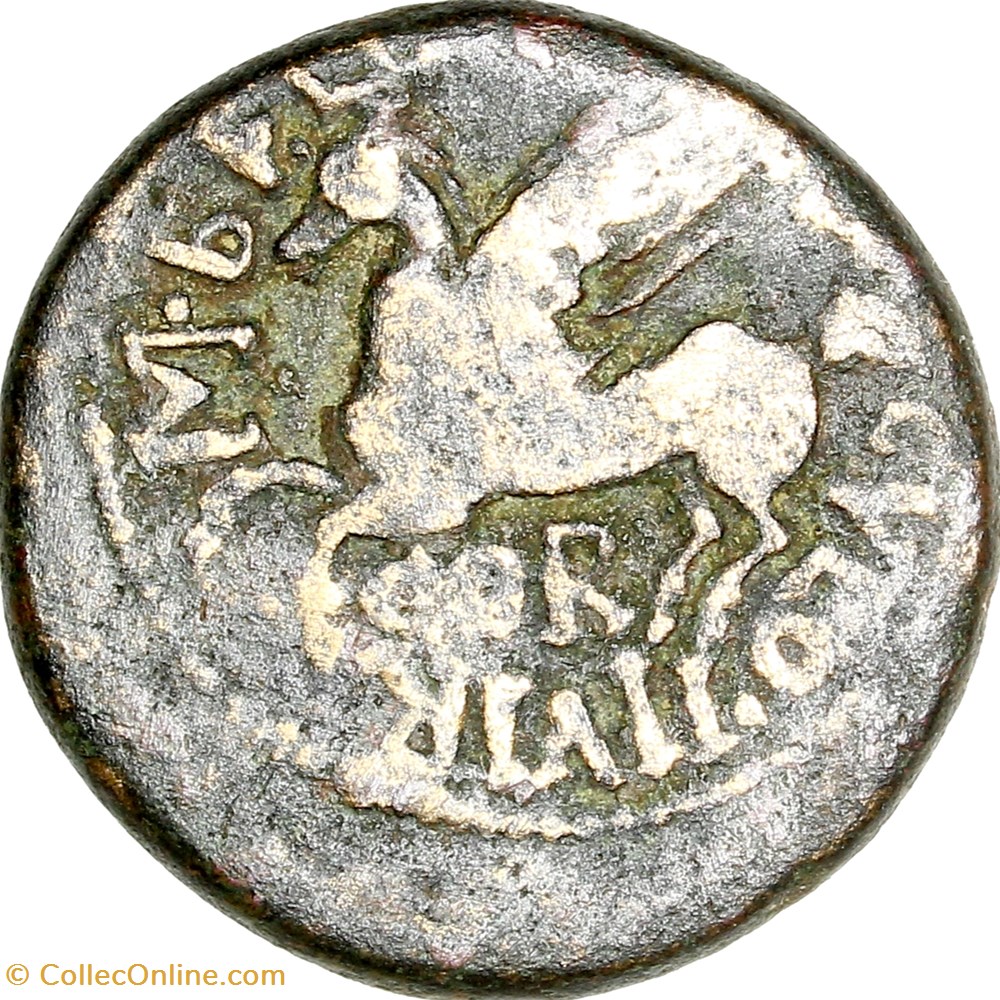 As provincial de Caligula, 37-38, Corinthe monnaies antiques romaines provinciales as provincial de caligula 37 38 corinthe