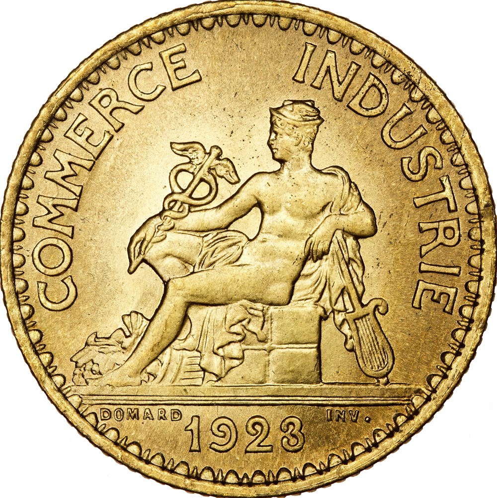 1 franc Chambres de Commerce, IIIe République, 1923 monnaies monde france 1 franc chambres de commerce iiie republique 1923