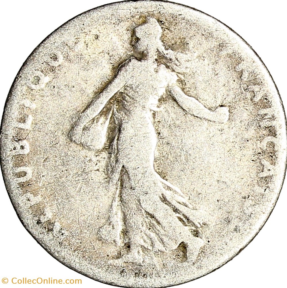 monnaies monde france 50 centimes semeuse iiie republique 1898
