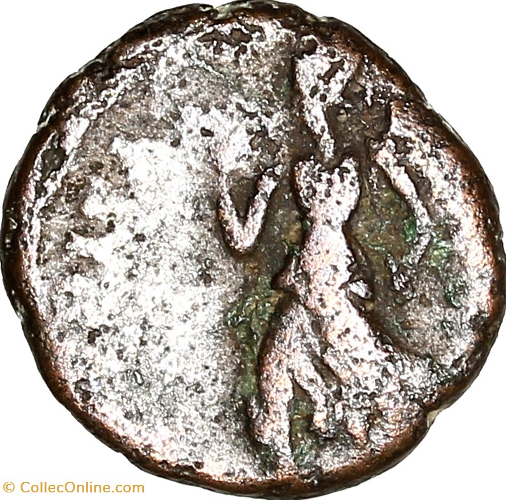 Nummus d'un Valentinien, Victoria, 364-383, atelier ind. monnaies antiques romaines imperiales et republicaines nummus un valentinien victoria 364 383 atelier ind