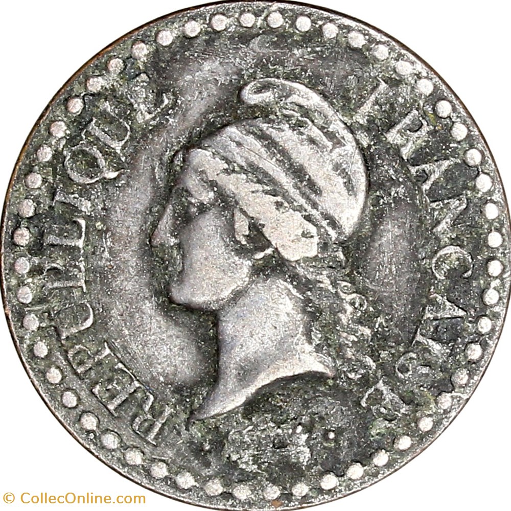 Un centime Dupré, IIe République, 1851, sans accent, Paris monnaies monde france un centime dupre iie republique 1851 sans accent paris