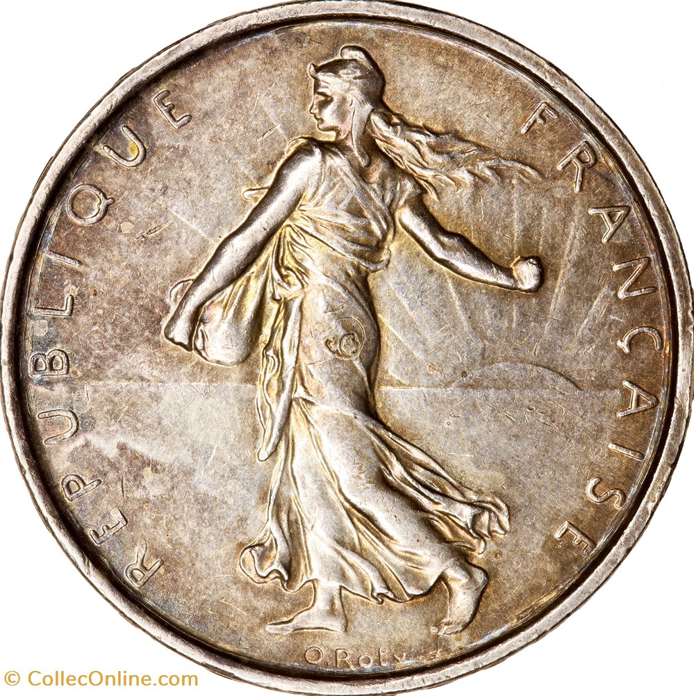 5 francs Semeuse, Ve République, 1969 monnaies monde france 5 francs semeuse ve republique 1969