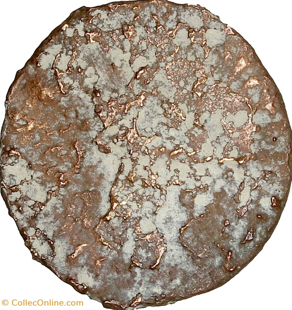 Follis de Constantin Ier, revers indéterminé, après 316, atelier indéterminé monnaies antiques romaines imperiales republicaines follis de constantin ier revers indetermine apres 316 atelier indetermine