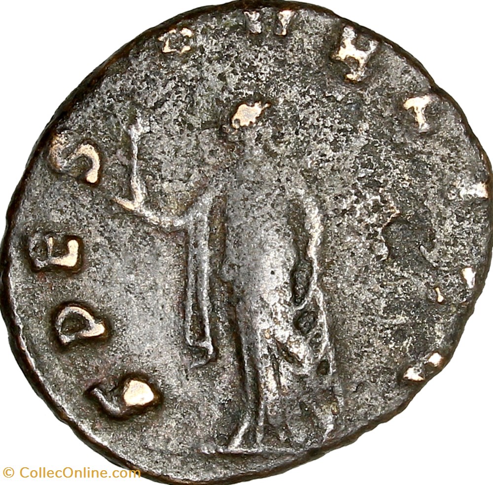 Antoninien de Claude II le Gothique, Spes, 268-269, Rome monnaies antiques romaines imperiales et republicaines antoninien de claude ii le gothique spes 268 269 rome