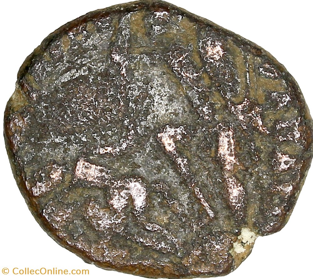Maiorina réduite de Constance II, Fel Temp Reparatio, 355-360, atelier indéterminé monnaies antiques romaines imperiales republicaines maiorina reduite de constance ii fel temp reparatio 355 360 atelier indetermine