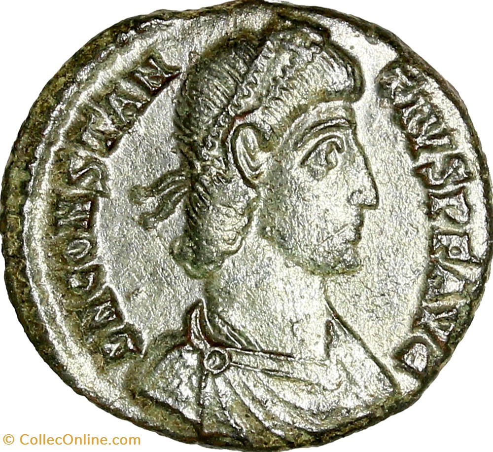Maiorina réduite de Constance II, Fel Temp Reparatio, 351-355, Sirmium monnaies antiques romaines imperiales et republicaines maiorina reduite de constance ii fel temp reparatio 351 355 sirmium