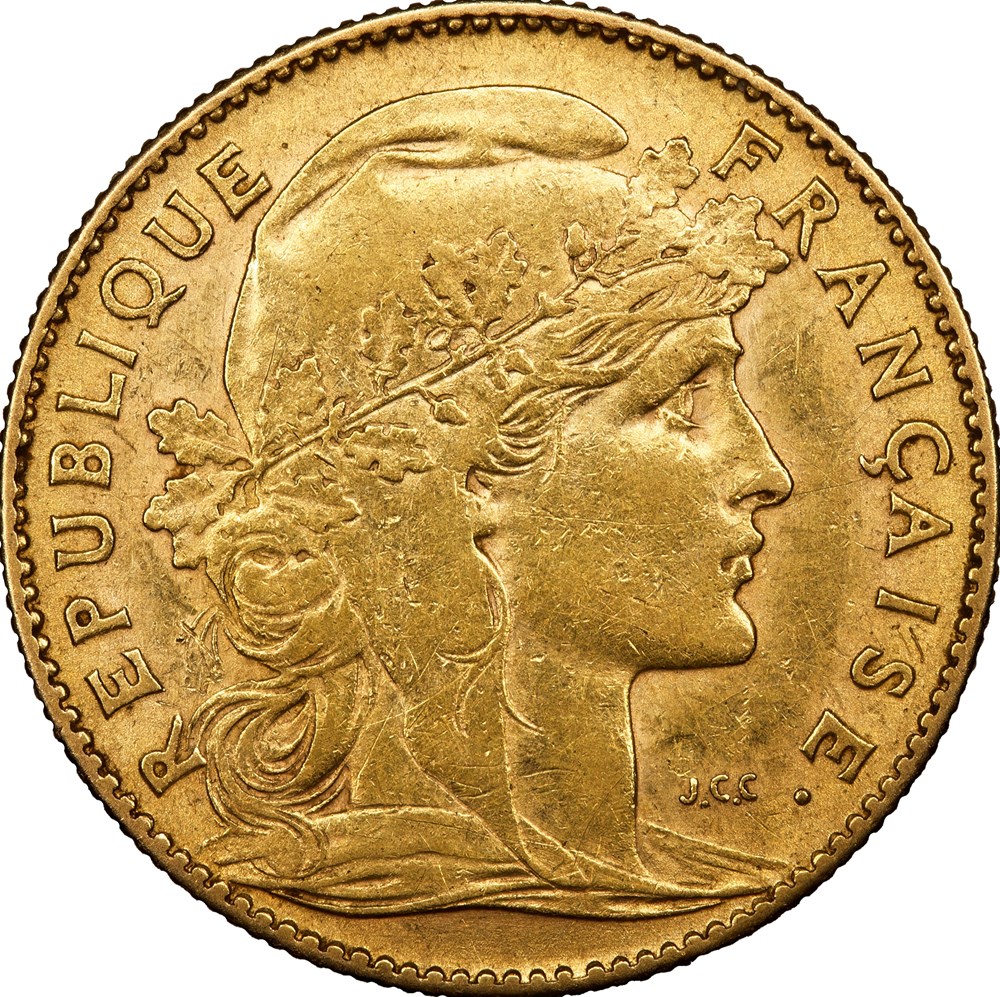 10 francs Coq, IIIe République, 1906 monnaies monde france 10 francs coq iiie republique 1906