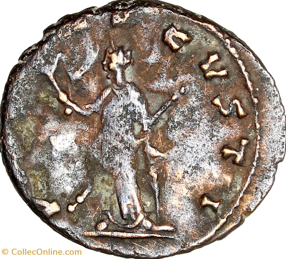 monnaies antiques romaines imperiales et republicaines antoninien de quintille pax 270 rome