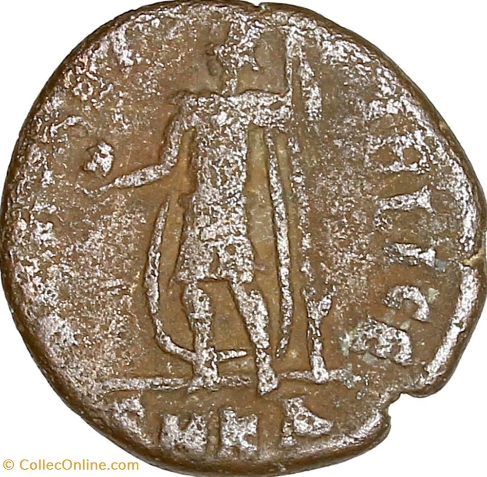 monnaies antiques romaines imperiales et republicaines maiorina reduite de constance ii spes reipublice 355 361 cyzique